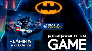 Reserva ya LEGO Batman El Legado del Caballero Oscuro en GAME y te llevas el Bat-Regalo de una lámina exclusiva