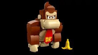 Donkey Kong ya ha aparecido en algunos sets de LEGO Super Mario.