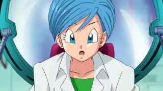 Bulma y la máquina del tiempo en Dragon Ball Super