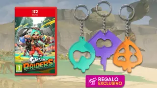 Reserva Splatoon Raiders en GAME y llévate un set de llaveros exclusivo de regalo