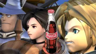 Final Fantasy IX protagonizó este anuncio de Coca Cola en Japón en el año 2000