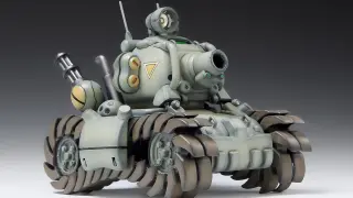 SNK lanza de nuevo la maqueta del tanque SV-001/I de Metal Slug