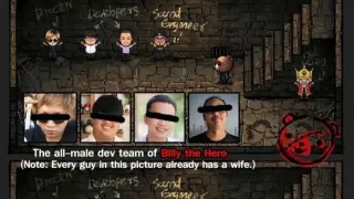 El creador de Billy the Hero acepta el reto de un usuario de Reddit y se convierte en un personaje del juego