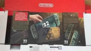 Así es la supuesta Nintendo Switch 2 edición Zelda Ocarina of Time Remake
