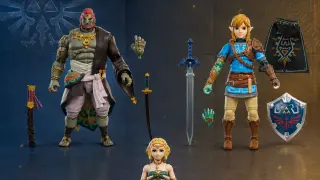 Figuras articulables de Zelda Tears of the Kingdom por Hasbro