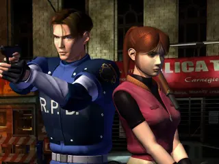Leon Kennedy y Claire Redfield protagonizaron Resident Evil 2 (1998)