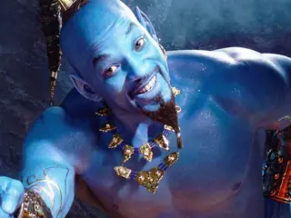 Will Smith como Genio de la lámpara en 'Aladdín'