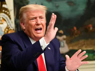 Donald Trump, presidente de Estados Unidos.
