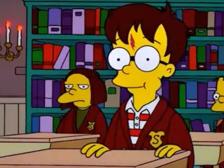 Harry Potter en Los Simpson
