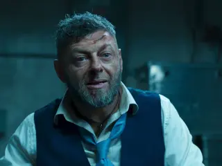Andy Serkis como Ulysses Klaue en Black Panther