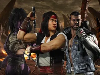 Mortal Kombat - Mileena, Liu Kang y Jax