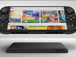 Un concepto creado por fans sobre la posible Nintendo Switch Pro.