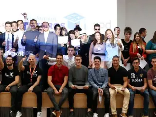 Todos los participantes en la primera edición de Futuros Talentos.