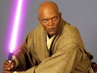 Samuel L. Jackson como Mace Windu