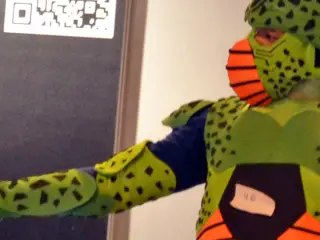 Varias personas han participado con disfraces del universo Dragon Ball