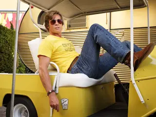 Brad Pitt en Érase una vez en Hollywood