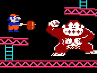 Donkey Kong commercial