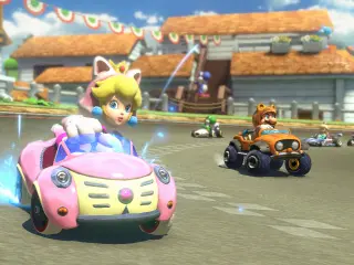 Mario Kart 8 - 200cc vs 150cc - Cala Delfín (Wii U)