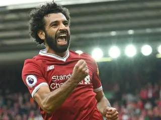 Mohamed Salah es un ídolo en Egipto, y su rostro aparece en multitud de anuncios y carteles publicitarios.