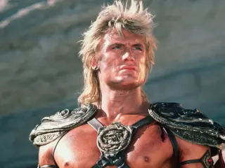 Dolph Lundgren como He-Man en Masters del universo (1987)