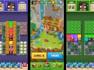 Minecraft Blast es el nuevo juego de Mojang en colaboración con King