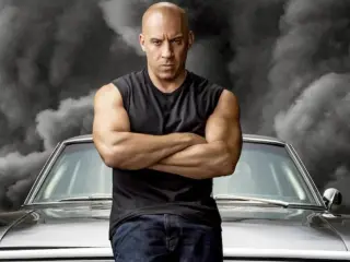 Vin Diesel como Dom Toretto en la saga Fast & Furious