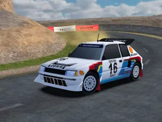 Si creciste con clásicos como Sega Rally o Virtua Racing, no dudes en probar este juegazo de estética retro