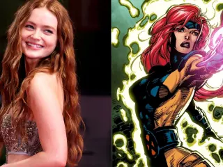 Sadie Sink y Jean Grey