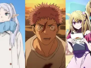 Frieren, Jujutsu Kaisen y Oshi no Ko