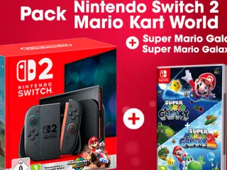 Consigue tu Nintendo Switch 2 con Super Mario Galaxy + Super Mario Galaxy 2 de regalo en GAME