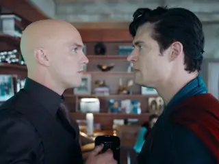 Lex Luthor y Clark Kent en Superman (2025)