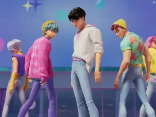 Los Saja Boys de Las guerreras k-pop