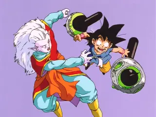 Goku escapa de la Dimensión Sugoroku en el episodio 31 de Dragon Ball GT
