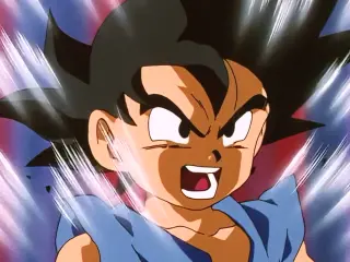 Goku en el episodio 31 de Dragon Ball GT