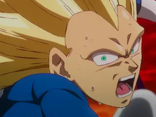 Vegeta adulto Super Saiyan 3 en Dragon Ball Daima