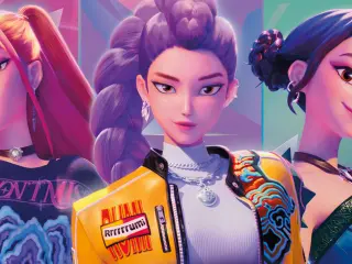 Monopoly de Las guerreras k-pop (arte)