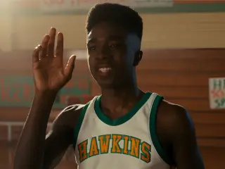 Lucas Sinclair en Stranger Things