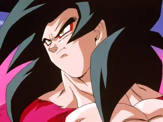 El imponente Super Saiyan 4 del episodio 35 de Dragon Ball GT