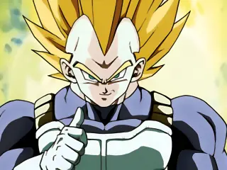 Súper Vegeta en Dragon Ball Z