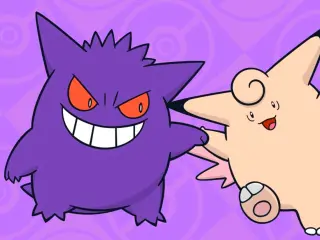 Gengar y Clefable