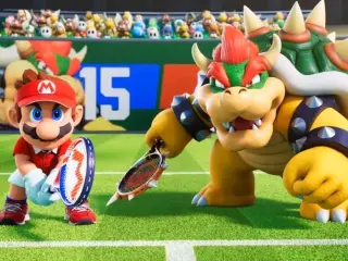 El nuevo Mario Tennis de Switch 2 se queda a las puertas del número 1 en Reino Unido