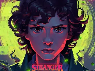 Carteles individuales de Stranger Things: Relatos del 85