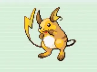 Raichu en Pokémon Rojo Fuego y Verde Hoja