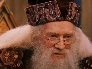 Harry Potter y la piedra filosofal (2001) - Albus Dumbledore (Richard Harris)