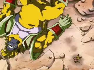 El doble KO de Goku Super Saiyan 4 y Ohzaru Baby en Dragon Ball GT