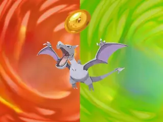 Aerodactyl es el Pokémon que puedes revivir con el ámbar viejo en la primera generación