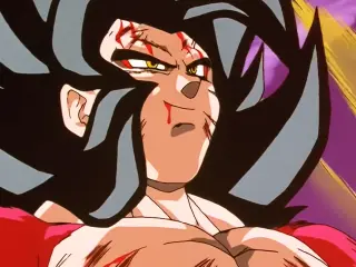 Goku Super Saiyan 4 Full Power en Dragon Ball GT