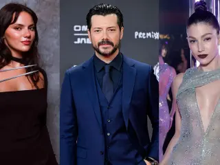 Dafne Keen, Álvaro Morte y Úrsula Corberó