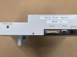 Modelo de Nintendo PlayStation del National Videogame Museum