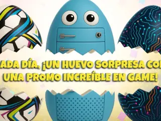 La nueva promoción 'Especial Huevos de Pascua en GAME' te dejan sorpresas diarias